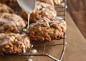 Gluten apple oat cookies