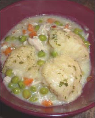 Gluten free chicken and dumplings